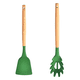thumbnail image 1 of Silicón antiadherente de 2 piezas que cocina los utensilios de cocina, sistema resistente al calor del utensilio de los artilugios de la cocina, 1 of 5