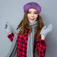 thumbnail image 7 of Knitted French Berets for Women by Nollia, 7 of 7