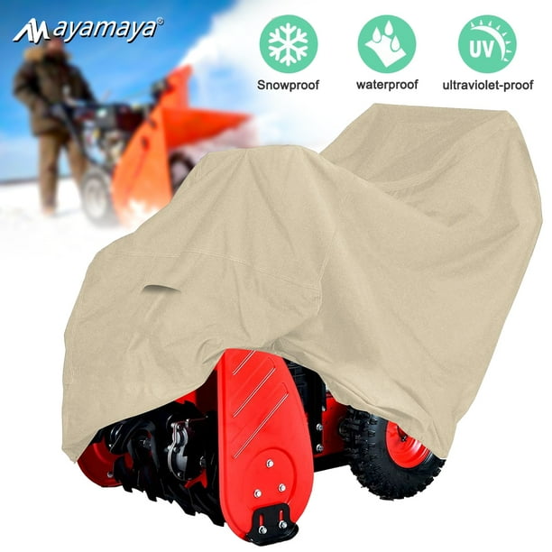 Snowblower Cover Waterproof Heavy Duty 600D Oxford,AYAMAYA Windproof
