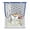 Blue, variant on Japanese Cute Dogs Tie Up Curtains for Window, Thermal Insulated Balloon Shade Adjustable Rod Pocket Curtains Valance Panels for Kitchen Bathroom Cafe 34 x 45 Pink Yellow Modern Abstract Waves