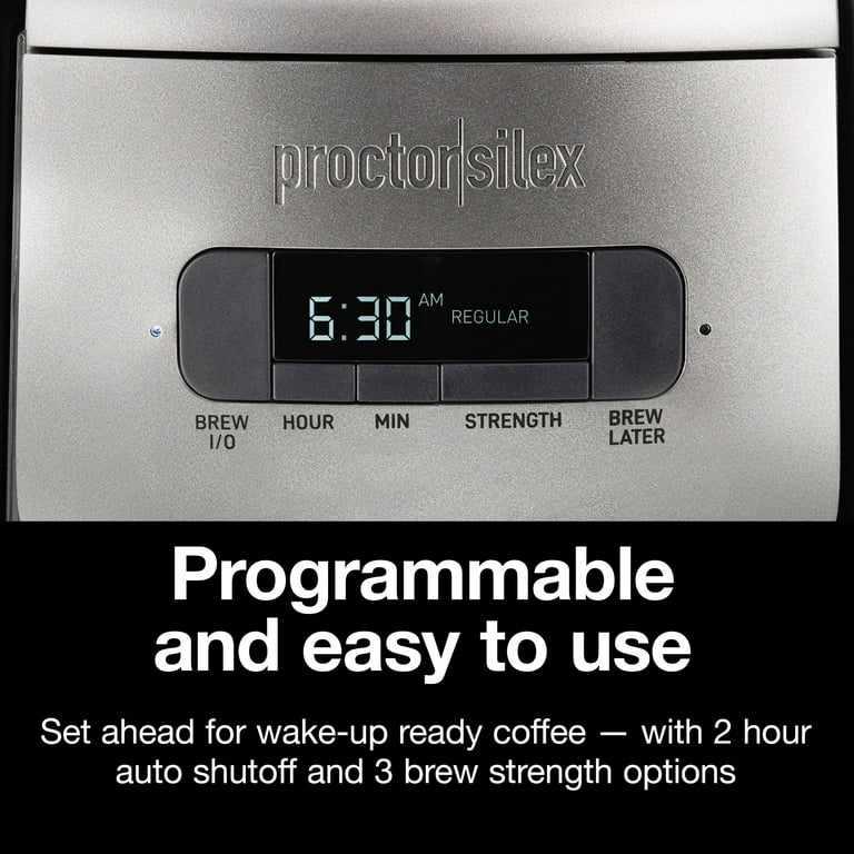 FrontFill™ Programmable 12 Cup Coffee Maker - Model 43687