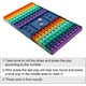 thumbnail image 2 of Big Pop Game Fidget Toy, Pop Rainbow Chess Board Fidget Popper Toy, Push Bubble Fidget Sensory Toy for Kids, Autism Stress Relief Toy for ADHA, 2 of 4