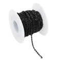 thumbnail image 4 of MERIGLARE 10 Yard DIY Steel Cable Open Link Jewelry Making Chain Accessories , Black, 1.5mm, 4 of 6