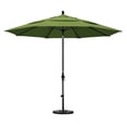 thumbnail image 2 of California Umbrella 11' Patio Umbrella in Spectrum Cilantro, 2 of 2
