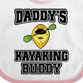 thumbnail image 4 of Inktastic Kayak Daddy Kayaking Buddy Boys or Girls Baby Bib, 4 of 4