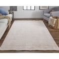 thumbnail image 2 of Feizy Delino Transitional Solid, Pink/Ivory, 5' x 8' Area Rug Sheen Handmade Casual Design Carpet for Living Dining Bed Room, 2 of 7