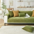 thumbnail image 2 of Coverfect Herringbone Chenille Sofa Cover, Coverfect Couch Covers Non Slip, Coverfect Couch Protector Sofa Covers, Herringbone Sofa Covers Washable Sofa Cushions(Green,35.4 * 94.4 in), 2 of 8