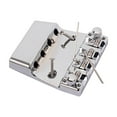 thumbnail image 4 of Chrome Bass Bridge for 4 String Rickenbacker Guitar Alloy Construction for Guitar Upgrade and Maintenance, 4 of 6
