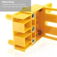 thumbnail image 3 of FONDOTIN Woodworking Center Drilling Locator 1 Set Yellow for Hobbyists, 3 of 8