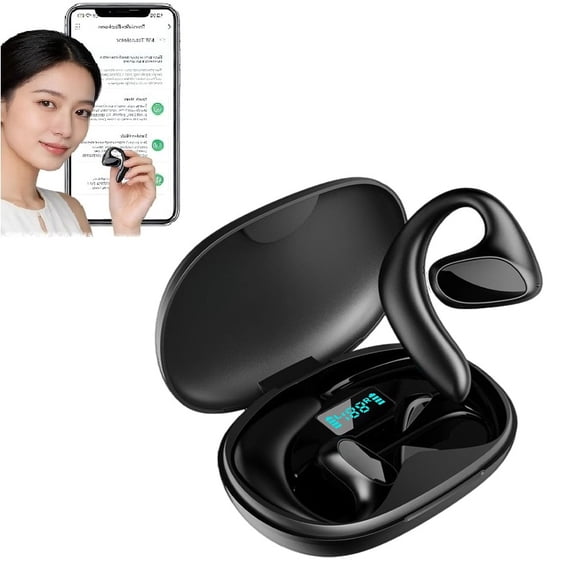 Translation Earbuds, 144 Languages Real-Time Two-Way Ai Translator, Ipx5 Waterproof, Ultra Long Endurance, For Travel, Business, Calls & Music(RL Black)