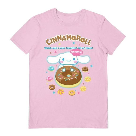 Sanrio T-Shirt Adulte Yummy Cinnamoroll