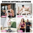 thumbnail image 2 of Cshidworld Pesas de Tobillo, Pulsera Ajustable de Muñeca de 2lbs para Mujer y Hombres – Juego de 2 Pesas de Muñeca (1 lb Pieza) / Bandas de Brazo con Peso para Gimnasio en Casa, Pilates, Yoga, Correr, 2 of 8