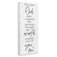 thumbnail image 2 of Stupell Industries Traditional The Same God Quote Canvas Art, 13 x 30, by Lux + Me Designs, 2 of 8