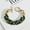 Green, variant on New Crystal Pave Acrylic Link Chain Chunky Bracelet Marble Plastic Curb Bangles