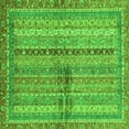 thumbnail image 1 of Ahgly Company Indoor Square Oriental Green Modern Area Rugs, 3' Square, 1 of 4
