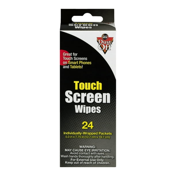 DustOff Touch Screen Wipes, 24.0 CT