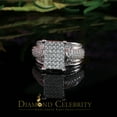 thumbnail image 4 of Diamond Celebrity's Cubic Zirconia 2.25ct White Silver Cinderella Women's Ring Size 7, 4 of 12
