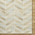 thumbnail image 7 of Mark&Day Wool Rugs, 5x7 Micael Modern Medium Brown/Light Gray Area Rug, Brown Grey Cream Carpet for Living Room, Bedroom or Kitchen (5' x 7'6"), 7 of 7