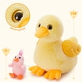 thumbnail image 3 of Peluche Karister Duck con 3 patos enrollados para bebés de 28 cm, 3 of 7