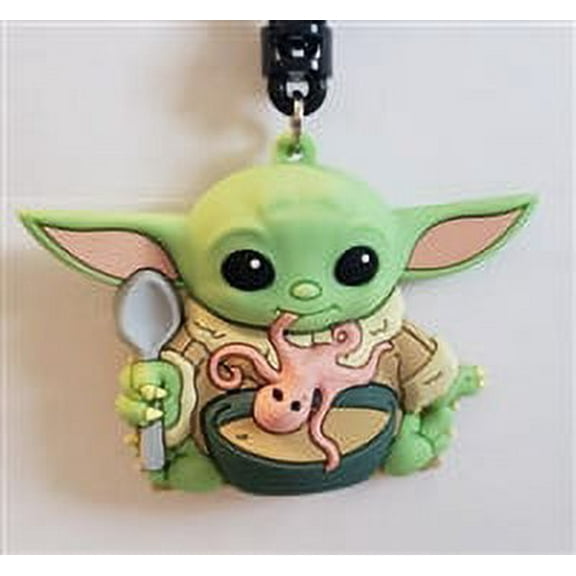 Monogram 3D Foam Bag Clip The Madalorian Series 2 - The Child with Octopus