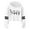 White, variant on Girls Happy Letter Graphic Hoodies Long Sleeve Sweatshirt Kangaroo Pocket Fashion Casual Cropped Fall Pullover Top