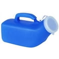 thumbnail image 2 of Male Portable Urine Bottle Urinal for Men Plastic Potty Pee Bottle for Hospital Car Travel Outdoor Camping Traffic Jam 1200 ML, 2 of 6