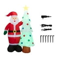 thumbnail image 3 of Mr. Christmas 7 ft. Outdoor Lit Inflatable - Santa and Tree, 3 of 6