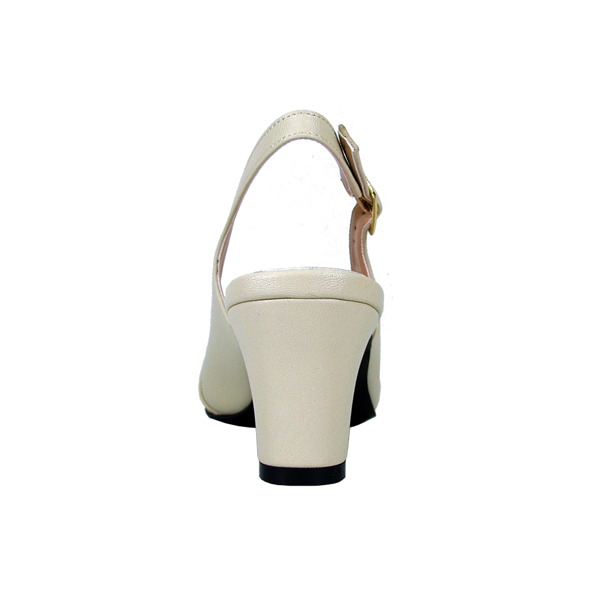 PEERAGE Jodie Women's Extra Wide Width Dress Slingback BEIGE 7