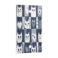 thumbnail image 2 of Yayeee Blank Wall Plate Cover 1-Gang 4.5"x2.7" Home Unused Decorative Outlet, Blue Cats and Hearts, 2 of 7