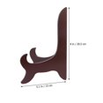 thumbnail image 3 of Tea Cake Stand White Tea Pu'er Tea Shelf Display Stand Tea Cake Rack Plate Display Stand Desktop Holder for Shop (Classic 8 Inch for Diameter 26-29cm), 3 of 4