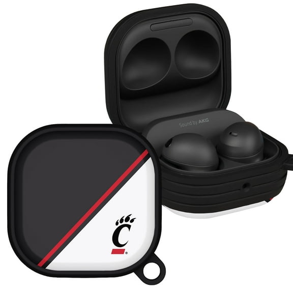 Cincinnati Bearcats Champion Series HDX Case Cover Compatible with Samsung Galaxy Buds Pro & Buds Live by Affinity Bands