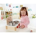 thumbnail image 4 of Hape Tabletop Cook and Grill Kid's Wooden Kitchen Play Set with Accessories, 4 of 5