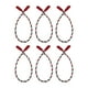 thumbnail image 1 of Juego de 6 cintas reutilizables y fáciles de moldear para guirnaldas navideñas, ideales para empaques y decoraciones flexibles, perfectas para calceti Rojo blanco verde, 1 of 8