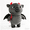 gray, variant on Fun Soft Angel Pig Stuffed Animal Toy-Chubby Pig Plushies Halloween Prank Party Decor Gift for Friends