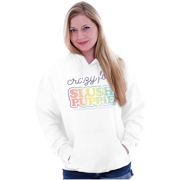 Crazy For Slush Puppie Vintage Logo Hoodie Sweatshirt Women Brisco Brands M