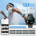 thumbnail image 2 of SKMEI Smart Watches for Women Men, 1.39" HD Touchscreen Smartwatch 123 Sports Modes, Fitness Activity Tracker，IP67 Waterproof for Android and iOS, 2 of 2