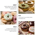 thumbnail image 3 of TEHAUX 3pcs Non Stick Donut Doughnut For Baking Easy To Clean Dessert Maker For Adults For Creative Diy Baking Fun, 3 of 8