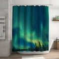 thumbnail image 4 of Cqxid Shower Curtain Under $10 Shower Curtain 70x70 Inch With 12 Plastic Hooks Waterproof Shower Curtain Bathroom Heavy Side Shower Curtain Machine Washable Quick Dry, 4 of 8