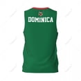 thumbnail image 3 of Dominica Flag Men Basketball Sports Jersey Running Fitness Multifunction Sleeveless tshirt Exclusive Custom Name Nunber, 3 of 11