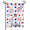 Garden Flag-1, variant on Freedom Democracy Inspirational Garden Flag 12×18in Double Sided Patriotic Floral Classic UV Protected Fade Resistant Weatherproof Decor For Outdoor Porch Lawn Patio Yard Home