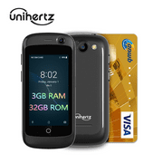 Unihertz Jelly Pro, Smallest 4G Smartphone with 2.45'' Display, Android 8.1, 3gb RAM+32gb ROM, 60.4G