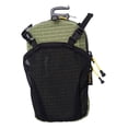 thumbnail image 4 of Funda portátil de nailon para teléfono móvil, ideal para correr, hacer senderismo y acampar. Verde oscuro, 4 of 9