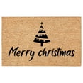 thumbnail image 1 of Décorations de Noël Lavables en Machine Durables Antidérapantes Tapis de Sol Extérieurs, 1 of 5