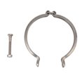 thumbnail image 4 of Turbine Exhaust V Band Clamp, Solid Structure Turbocharger Cartridge Clamp Metal Alloy Loosen Proof For Car, 4 of 8