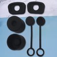 thumbnail image 2 of Nuevo Juego 6 Piezas Juego 6 Piezas Accesorios Tapón Antiderrames para Tazas Al Aire Libre Tapón Antiderrames Silicona para (negro), 2 of 5