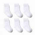 thumbnail image 2 of HCNTES Children's Cotton Socks Set for Boys Girls Daily School Activities Socks Fashion Cute Cartoon Spring Summer Socks for Kids(X01-B,1-3 Years), 2 of 5