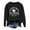 Black, variant on Womens Crew Neck Sweatshirts Goth Halloween Teapot Wizard Graphic Long Sleeve Pullover Streetwear Top Fall Winter Oversized Sweatshirts White M