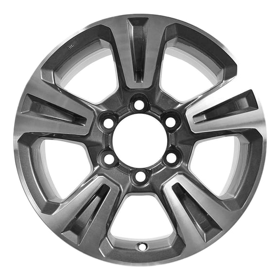 Remanufactured Machined and Painted Charcoal Aluminum Wheel 17 x 7.5 fits 2016-2019 Toyota Tacoma