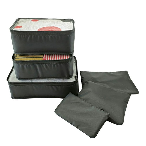 Bolsa de almacenamiento portátil, ropa, set de viaje, bolsa de equipaje de seis piezas, bolsa de almacenamiento de ropa de regalo