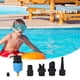 thumbnail image 4 of Adaptador de válvula Bote de remos Paddle Board Canoa Kayak Convertidor de bomba de aire JShteea  El nuevo, 4 of 6